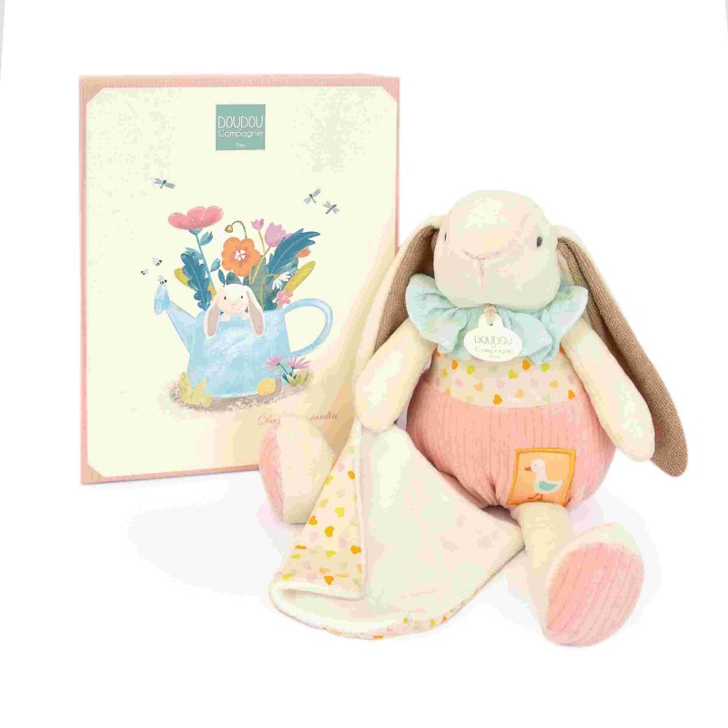 Rabbit Ciboulette - Doll with Doudou